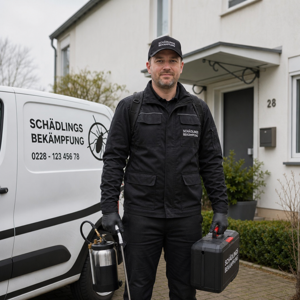 Schädlingsbekämpfung - professionelle Facharbeit
